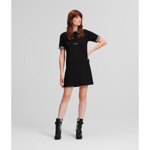 Robe Polo En Bouclé, , , Taille: XL - Karl Lagerfeld - Modalova