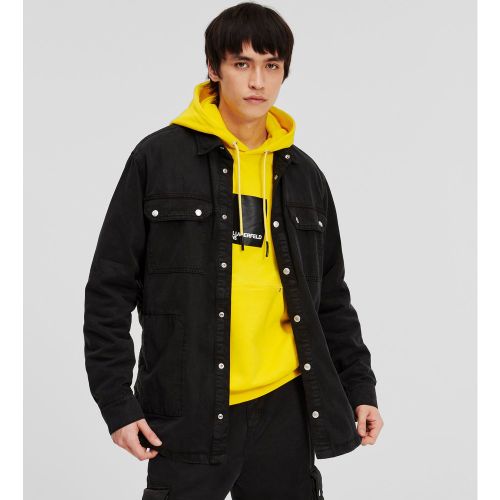 Surchemise En Matières Mélangées, , , Taille: L - KL Jeans - Modalova