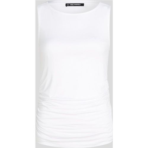 Haut Froncé À Col Bateau Signature, , , Taille: L - Karl Lagerfeld - Modalova