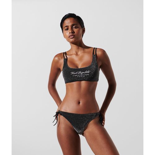 Haut De Bikini Hotel Karl En Lurex, , , Taille: XL - Karl Lagerfeld - Modalova