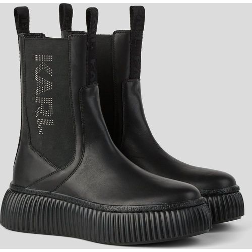 Bottes Longueur Midi À Logo Karl Kreeper, , , Taille: L38 - Karl Lagerfeld - Modalova