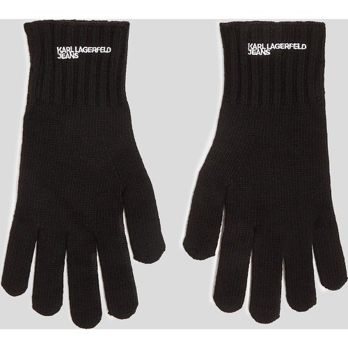 Gants À Logo Klj, , , Taille: XL - KL Jeans - Modalova