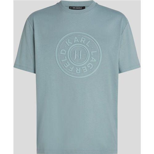 Circle Logo T-shirt, , , Taille: L - Karl Lagerfeld - Modalova