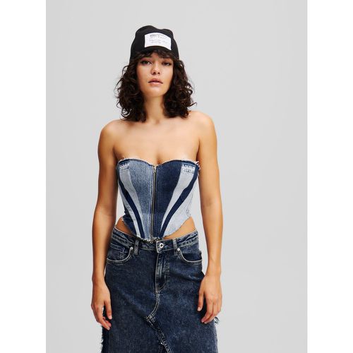 Bustier En Denim Klj X Atelier Reservé, , , Taille: XL - Karl Lagerfeld - Modalova