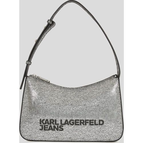 Sac Porté Épaule Métallisé Avec Logo Klj, , , Taille: X00 - KL Jeans - Modalova