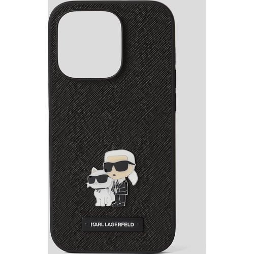 Coque Ikon Karl Et Choupette Pour Iphone 16 Pro, , , Taille: L00 - Karl Lagerfeld - Modalova