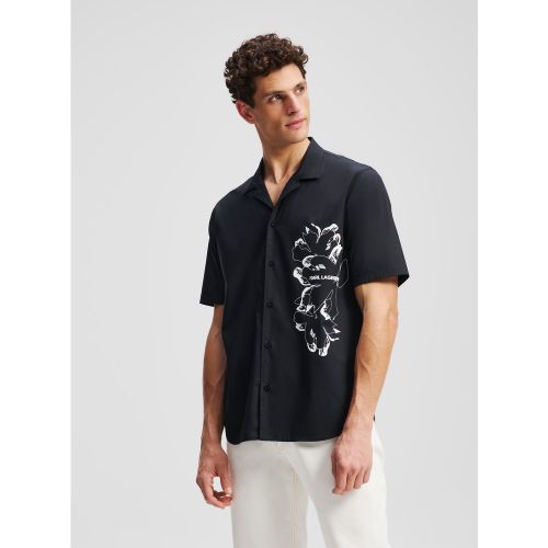 Chemise À Imprimé Floral, , , Taille: LL - Karl Lagerfeld - Modalova