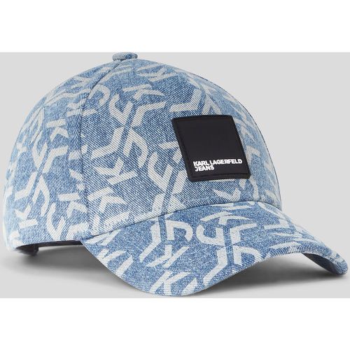 Casquette En Denim Klj Monogram, , , Taille: X00 - Karl Lagerfeld - Modalova