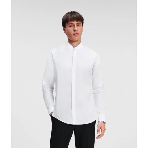 Chemise À Double Col Montant, , , Taille: L37 - Karl Lagerfeld - Modalova