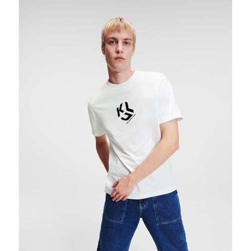 T-shirt Coupe Droite Klj Monogram, , , Taille: XL - KL Jeans - Modalova