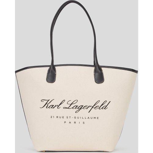 Sac Cabas En Toile Hotel Karl De Taille Moyenne, , /, Taille: X00 - Karl Lagerfeld - Modalova