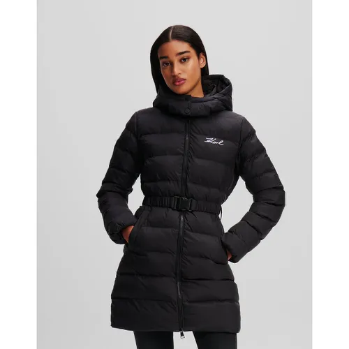 Longue Veste Matelassée Karl Signature, , , Taille: X40 - Karl Lagerfeld - Modalova