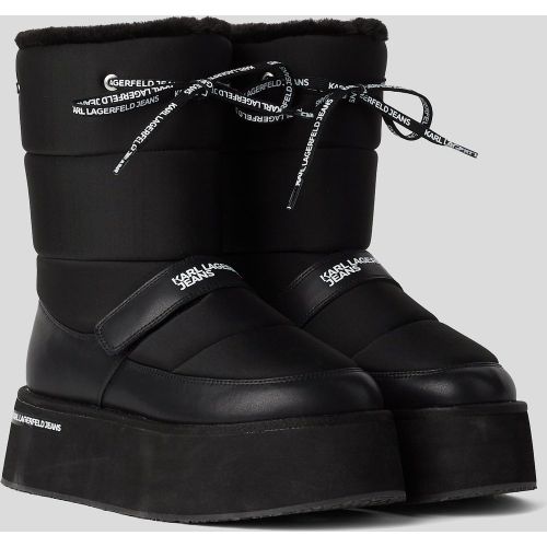 Bottes À Semelle Compensée Puffa, , , Taille: 35 - KL Jeans - Modalova
