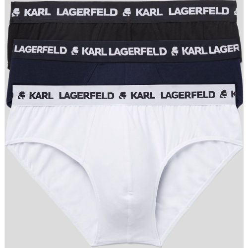 Lot De 3 slips À Logo, , //, Taille: L - Karl Lagerfeld - Modalova