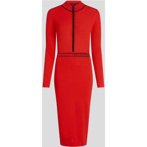Robe En Tricot Avec Logo, , , Taille: L - Karl Lagerfeld - Modalova