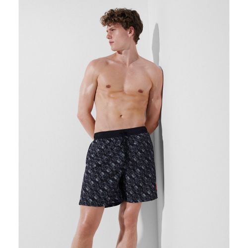 Short De Surf Imprimé Ikon Façon All-, , -, Taille: XL - Karl Lagerfeld - Modalova