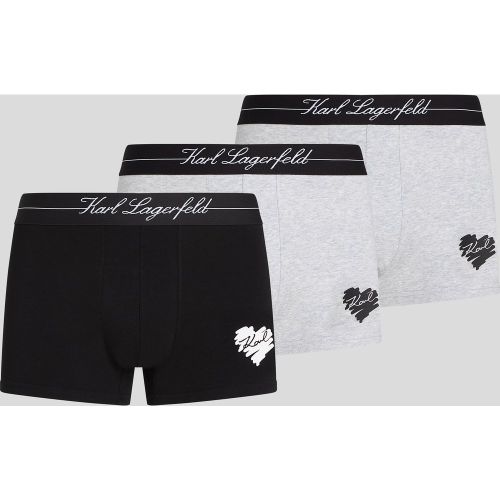 Caleçons K/heart – Lot De 3, , /, Taille: L - Karl Lagerfeld - Modalova