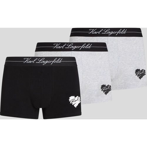 Caleçons K/heart – Lot De 3, , /, Taille: XL - Karl Lagerfeld - Modalova