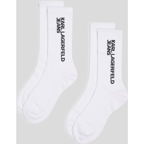 Chaussettes À Logo – Lot De 2 Paires, , , Taille: X00 - Karl Lagerfeld - Modalova
