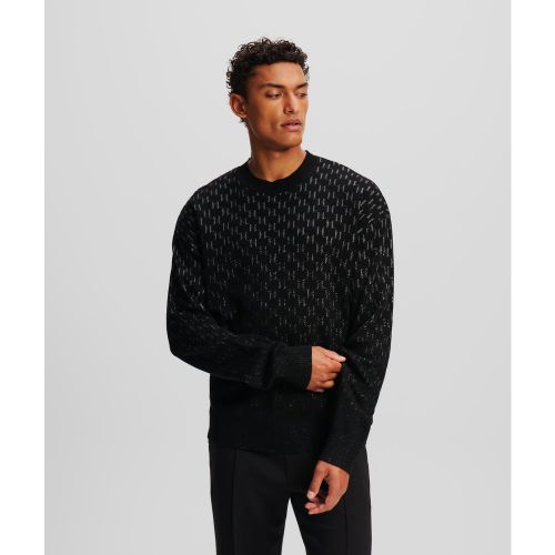 Pull Effet Degradé Monogram, , , Taille: L - Karl Lagerfeld - Modalova