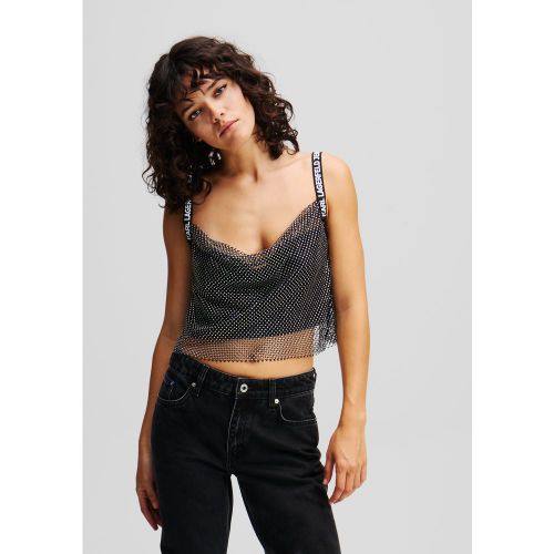 Haut Effet Cotte De Mailles, , , Taille: L - Karl Lagerfeld - Modalova