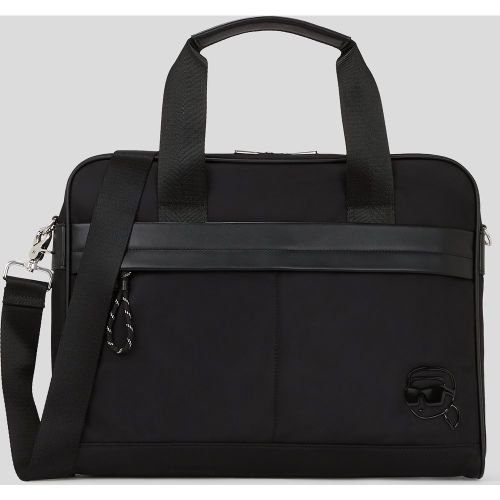 Ikon Nylon Briefcase, , , Taille: X00 - Karl Lagerfeld - Modalova
