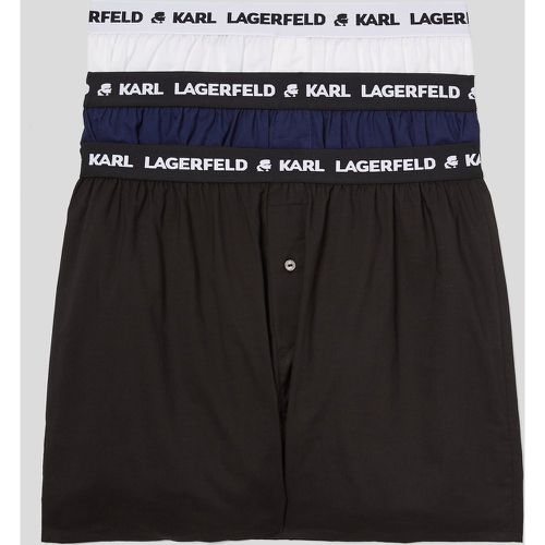 Short Boxer Tissé Avec Logo Karl - Lot De 3, , , Taille: XL - Karl Lagerfeld - Modalova