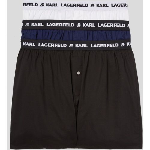 Short Boxer Tissé Avec Logo Karl - Lot De 3, , , Taille: XXS - Karl Lagerfeld - Modalova