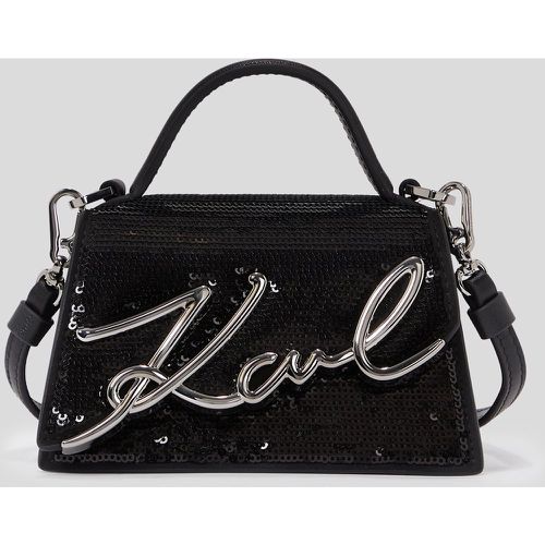 Sac Nano À Sequins K/signature, , , Taille: X00 - Karl Lagerfeld - Modalova