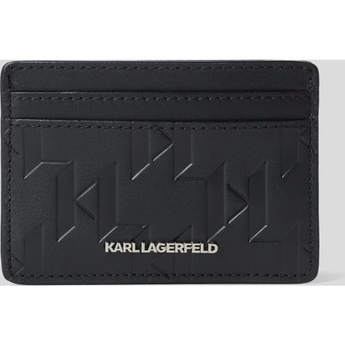 Porte-cartes K/loom En Cuir, , , Taille: One size - Karl Lagerfeld - Modalova