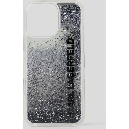 Coque Pailletée Ornée Du Logo Karl Pour Iphone 16 Pro Max, , , Taille: L00 - Karl Lagerfeld - Modalova