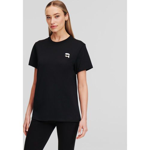 T-shirt Avec Écusson K/ikonik, , , Taille: XS - Karl Lagerfeld - Modalova