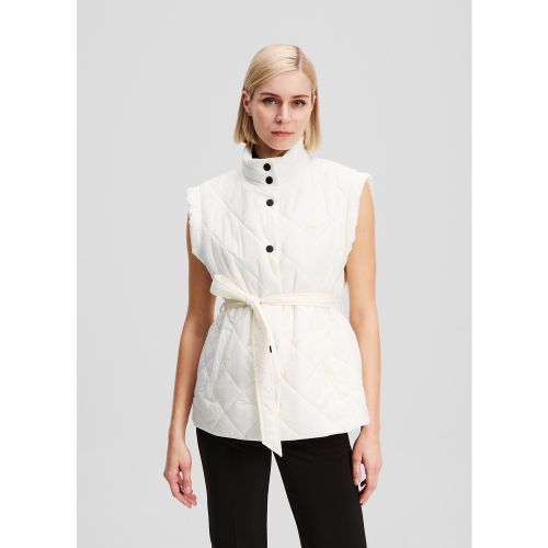 Lightweight Quilted Gilet, , , Taille: L - Karl Lagerfeld - Modalova