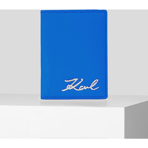 Porte-cartes À Deux Volets K/signature Soft, , , Taille: X00 - Karl Lagerfeld - Modalova