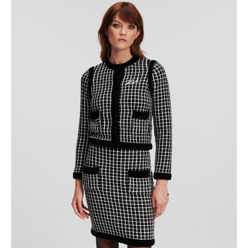 Cardigan En Bouclé Classique, , /, Taille: L - Karl Lagerfeld - Modalova