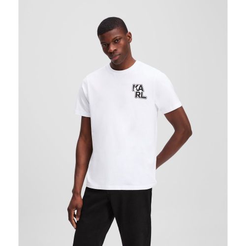 T-shirt Esprit Universitaire À Logo Karl, , , Taille: XL - Karl Lagerfeld - Modalova