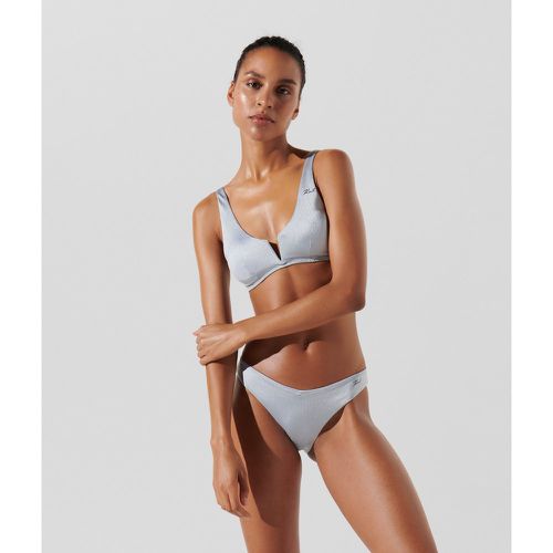 Haut De Bikini Métallisé, , , Taille: XL - Karl Lagerfeld - Modalova