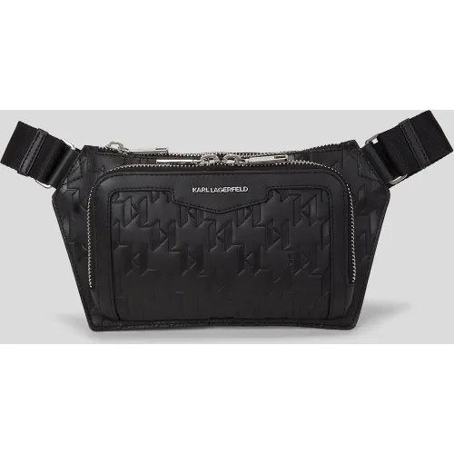 Sac Banane K/loom En Cuir, , , Taille: One size - Karl Lagerfeld - Modalova