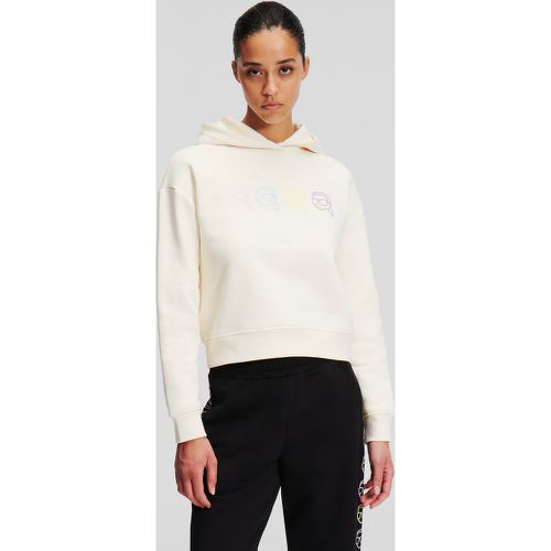 Sweat À Capuche Ikon À L'effigie De Karl, , , Taille: XL - Karl Lagerfeld - Modalova