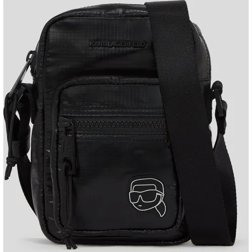 Sac Bandoulière Nylon Matelassé Ikon K, , , Taille: One size - Karl Lagerfeld - Modalova