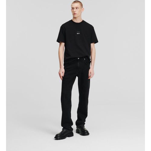 Jean Droit, , NOIR DÉLAVÉ, Taille: W28 L30 - KL Jeans - Modalova