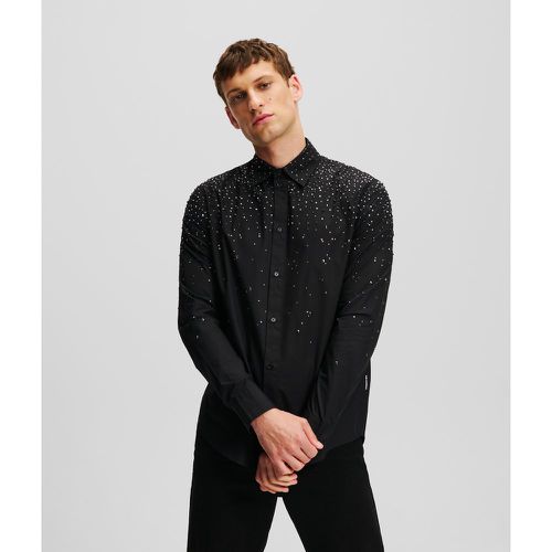 Chemise Effet Degradé À Strass, , , Taille: XL - Karl Lagerfeld - Modalova