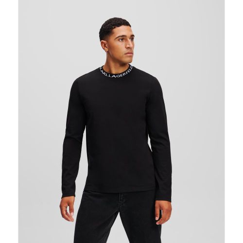 T-shirt À Manches Longues Avec Logo Karl, , , Taille: L - Karl Lagerfeld - Modalova