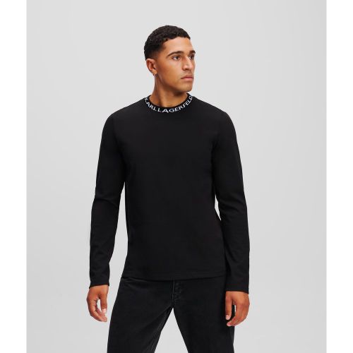T-shirt À Manches Longues Avec Logo, , , Taille: L - Karl Lagerfeld - Modalova