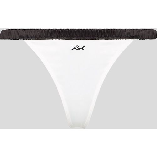 String En Satin Karl Signature, , , Taille: XL - Karl Lagerfeld - Modalova