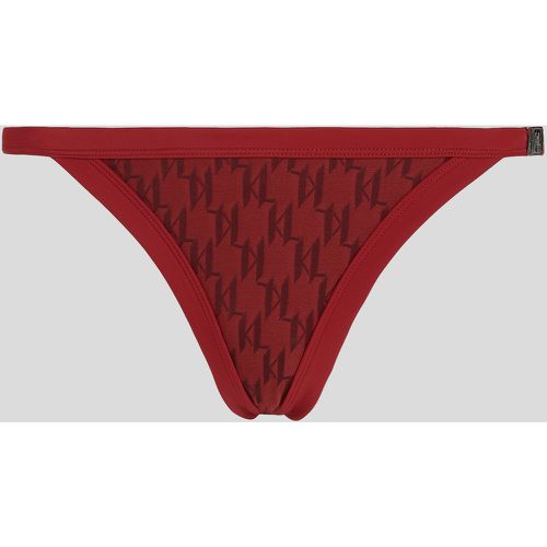 Bas De Bikini Kl Monogram, , /, Taille: XL - Karl Lagerfeld - Modalova