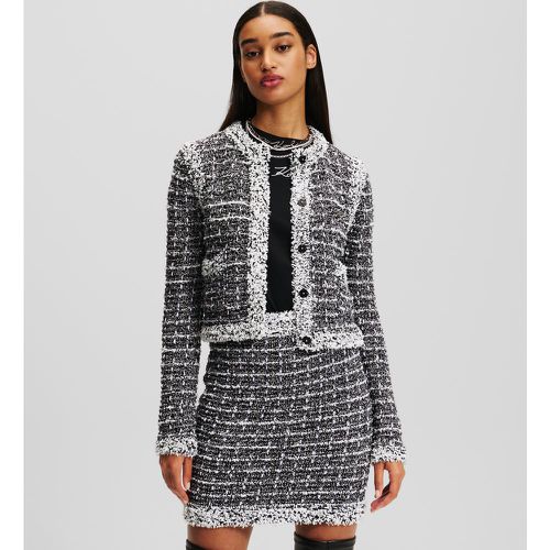 Cardigan En Bouclé, , //, Taille: XXS - Karl Lagerfeld - Modalova