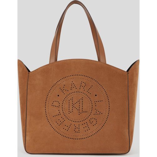 Sac Cabas En Daim K/circle, , , Taille: X00 - Karl Lagerfeld - Modalova