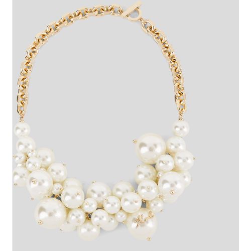 Collier Ras Du Cou En Perles K/signature, , , Taille: X00 - Karl Lagerfeld - Modalova