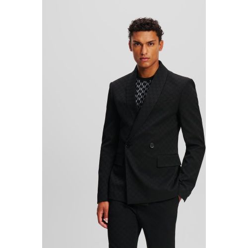 Blazer À Double Boutonnage Kl Monogram, , , Taille: 46 - Karl Lagerfeld - Modalova